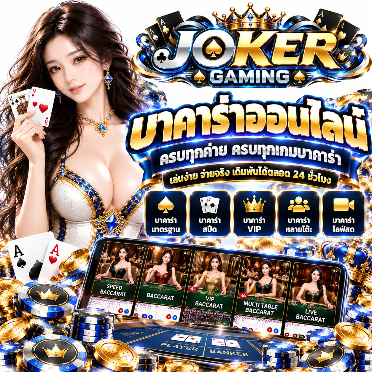 JOKERGAMING - บาคาร่า