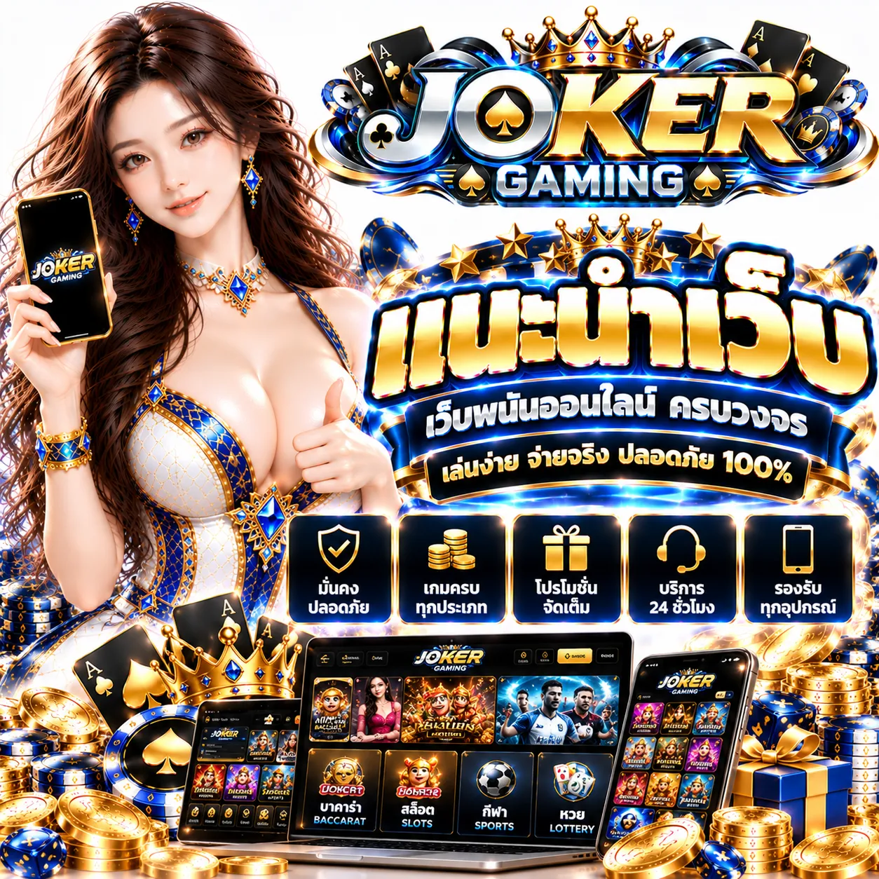 JOKERGAMING - แนะนำเว็บพนัน